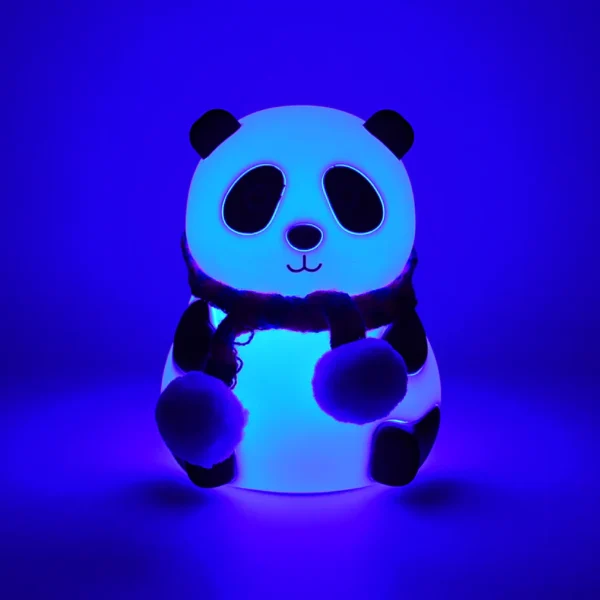 Panda 7-Color LED Silicone Touch Lamp - Image 5