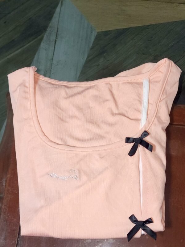 Women's Girls  Brown Color Top T-Shirt Half Sleeve