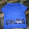 Women's Girls  Blue Color Top T-Shirt Half Sleeve - Image 2