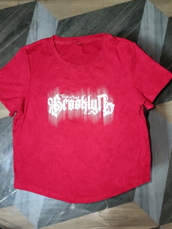 Red Color T-shirt Picture download free