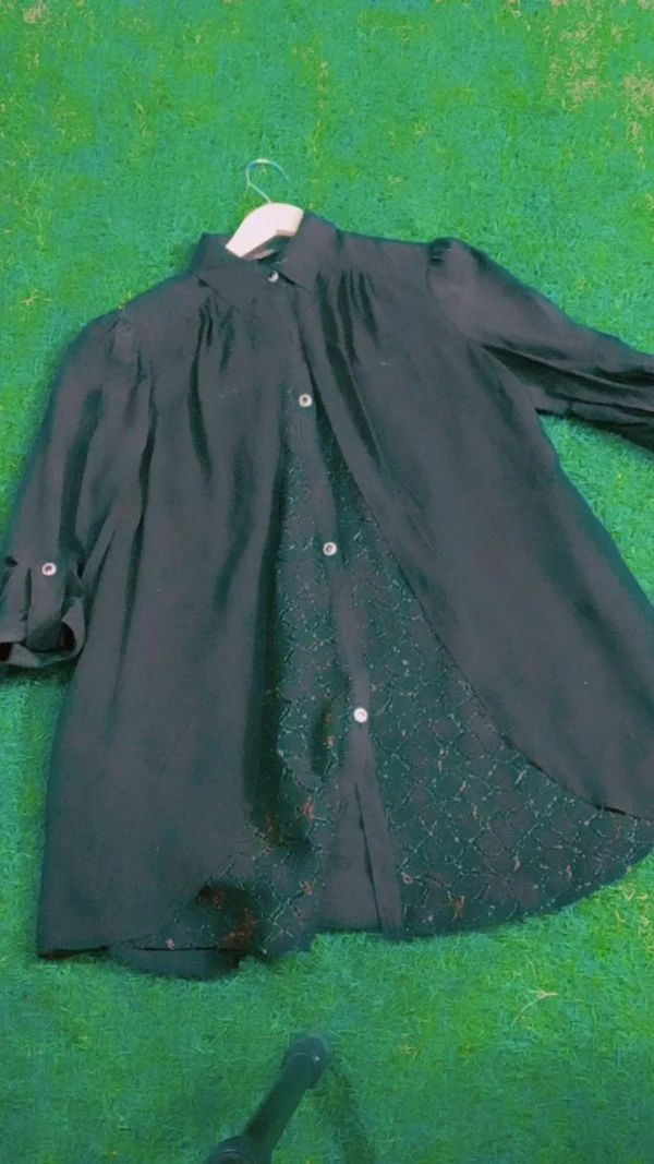 Black One-Piece Midi Dress – Casual or Formal Style for Ladies - Image 3