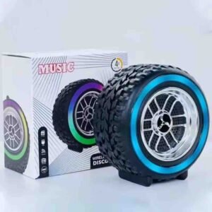 TYRE SPEAKER WITH LED LIGHT