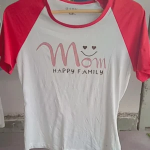 Stylish White (mom) t-shirts for Women – Lightweight & Trend