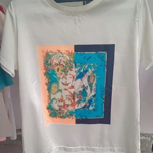 Stylish White Printed Top for Women – Lightweight & Trendy