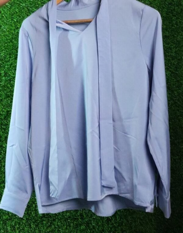 Sky Blue Women’s Top – Soft, Stylish & Breathable