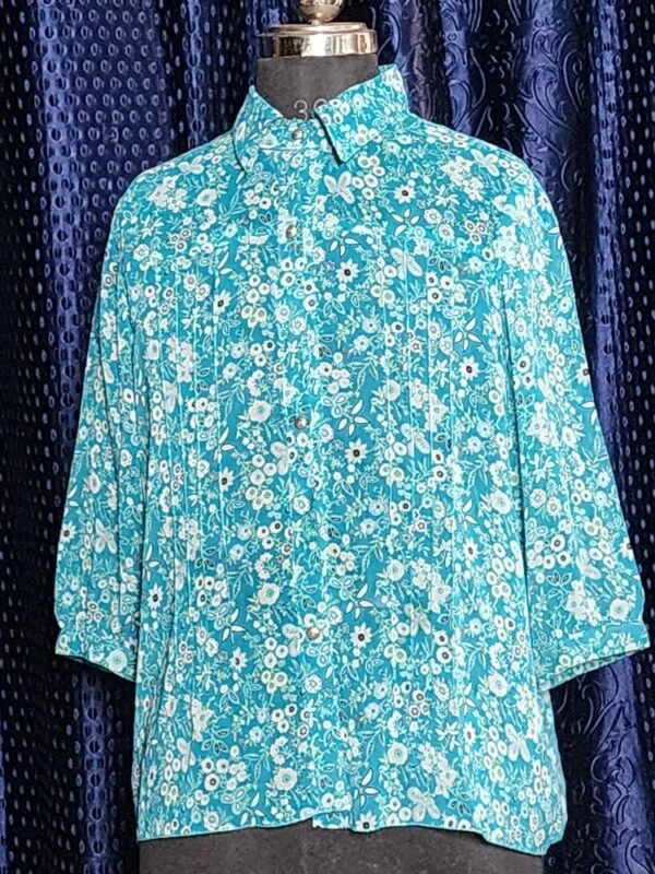 Girls Sky Blue Top – Elegant & Comfortable Everyday Wear for Kids and Teens - Image 3
