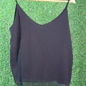 Black Sleeveless Top for Women – Lightweight & Stylish