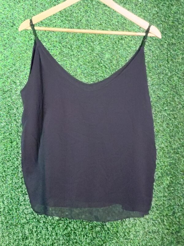 Black Sleeveless Top for Women – Lightweight & Stylish