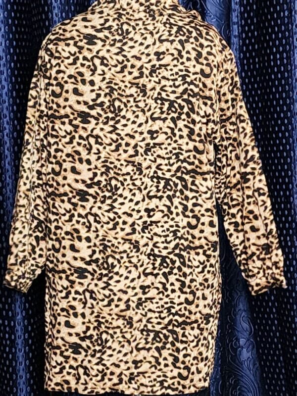Trendy Zebra Print Ladies Dress – Elegant Black and White Animal Print Outfit for Women - Image 4
