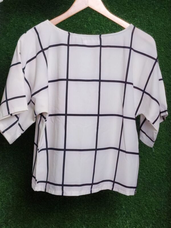 “Elegant Women’s White Bow‑Tie Poplin Blouse – Summer Top”