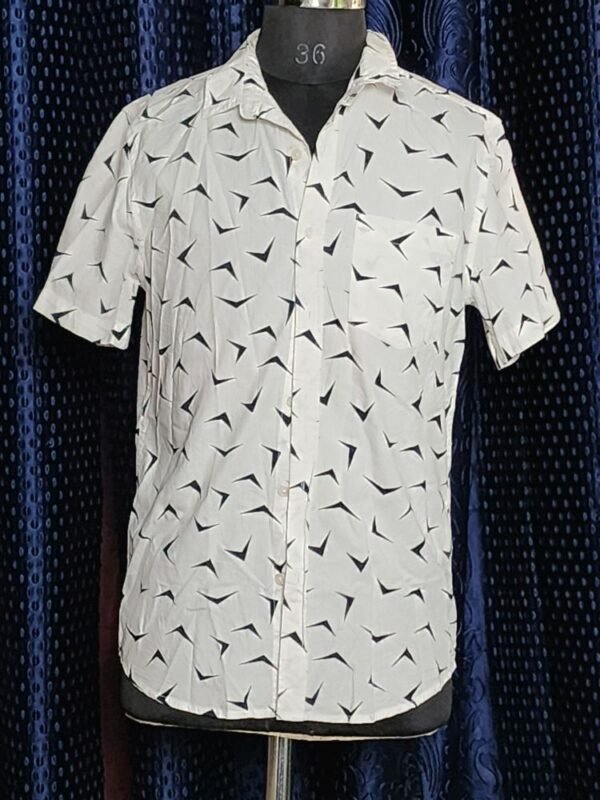 Classic White Men’s Shirt – Crisp & Comfor - Image 3
