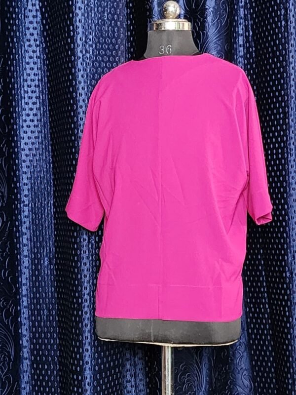 Purple Crop Top for Women – Retro Chic Vibe” - Image 4