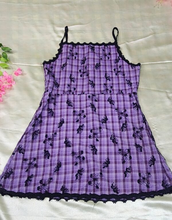 "Elegant Ladies Purple Maxi Dress – Flowing, Stylish & Perfect for Every Occasion" - Image 3