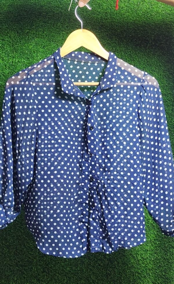 "Trendy Ladies Blue Top – Stylish, Comfortable & Perfect for Any Look"