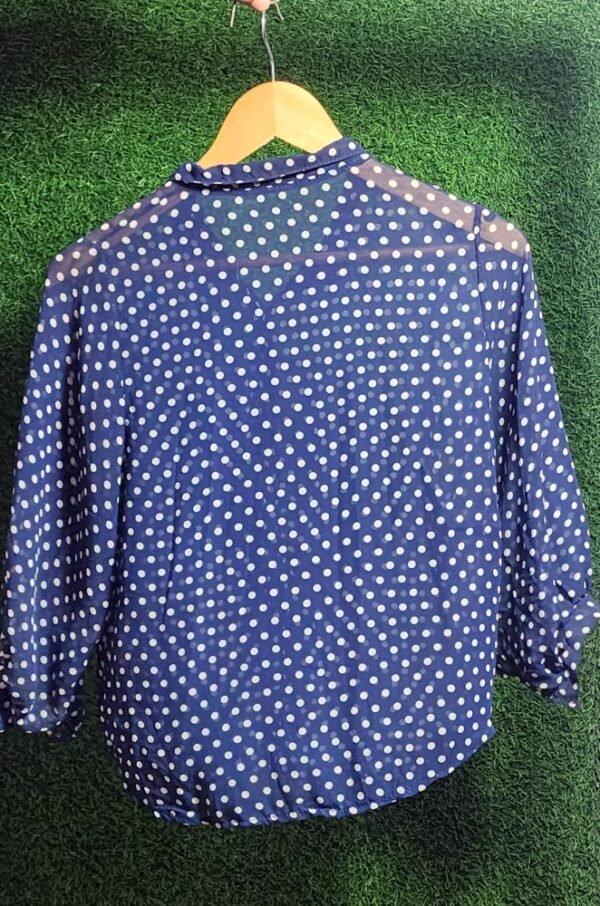 "Trendy Ladies Blue Top – Stylish, Comfortable & Perfect for Any Look" - Image 2