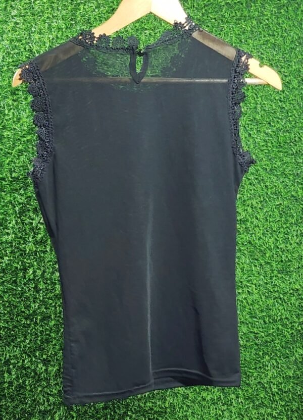 "Chic Ladies Black Sleeveless Top – Stylish, Versatile & Perfect for Any Season" - Image 4