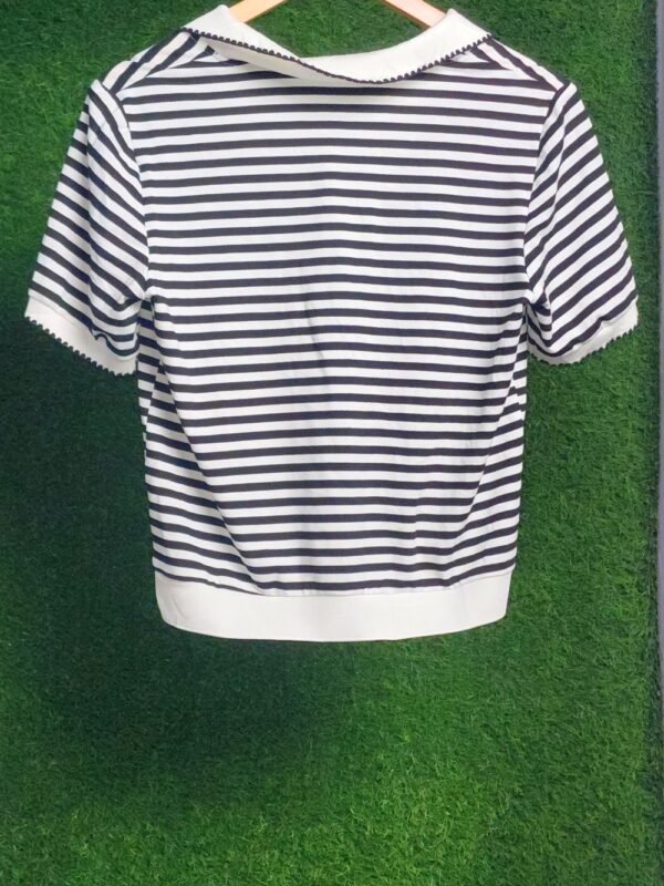 Classic black White Top for Ladies – Stylish, Comfortable & Perfect for Daily, Office, or Casual Wear - Image 4