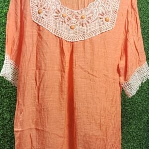 “Vibrant Orange Top for Women | Bold & Trendy Fashion Wear”