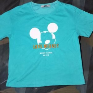 Sky Blue T-Shirt for Women – Trendy & Comfy Everyday Style