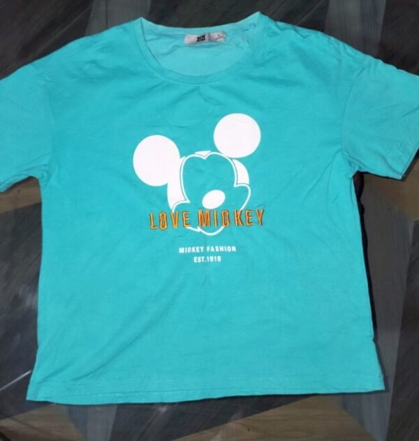 Sky Blue T-Shirt for Women – Trendy & Comfy Everyday Style